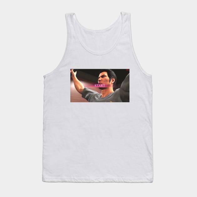 Kiryu Kazuma Yakuza start Tank Top by thehollowpoint